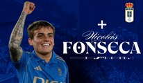 Nico Fonseca ofrece sus primeras palabras como jugador del Real Oviedo