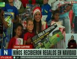 Bolívar | Gobierno Bolivariano entregó juguetes a niños y niñas de Ciudad Guayana