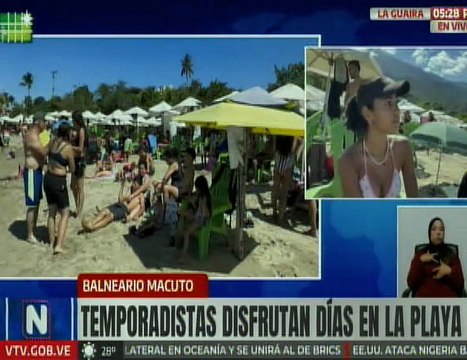 La Guaira | Temporadistas disfrutan de la víspera del año nuevo en el Balneario de Macuto