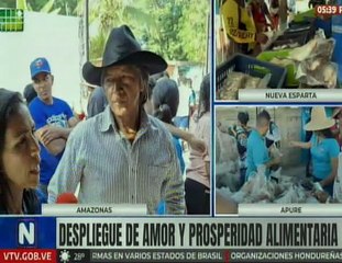 Amazonas | Plan Amor y Prosperidad Alimentaria favorece a la Comuna Pensamiento de Chávez