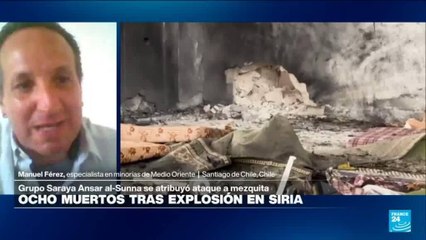 ¿Qué busca el grupo Saraya Ansar al-Sunna con la explosión en la mezquita alauita en Siria?