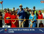 Zulia | Gobierno Bolivariano inaugura la Troncal 06 del Caribe en el municipio Guajira