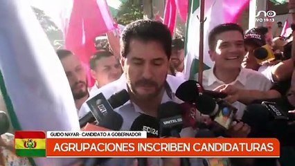 GUIDO NAYAR CANDIDATO A LA GOBERNACIÓN DE SCZ