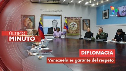 Maduro se declara abierto a dialogar con EE.UU. si hay respeto