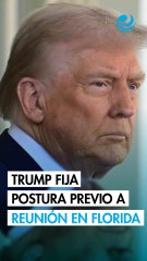 Zelenski "no tiene nada hasta que yo lo apruebe": Trump sobre negociaciones Ucrania-Rusia