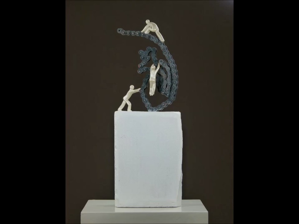 Stützen Hängen Klettern