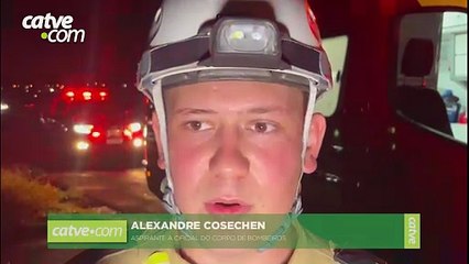 Casal fica ferido após acidente envolvendo moto e carro na BR-467, em Cascavel