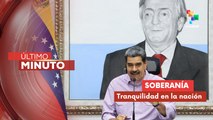 Presidente Maduro garantiza la paz para Venezuela