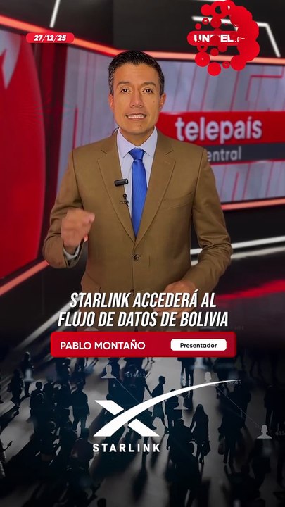 STARLINK GESTIONARÁ FLUJO DE DATOS DE BOLIVIA CUANDO OPERE