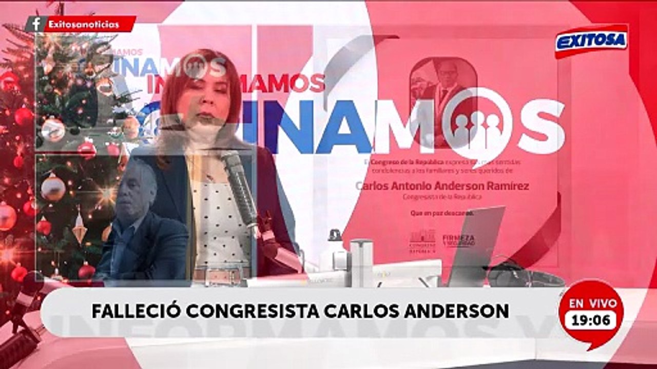 Fallece Carlos Anderson: "Estuvo bastantes veces con licencia, lamentablemente estaba enfermo"
