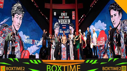 PESAJE NAOYA MONSTER INOUE VS DAVID PICASSO MAS COESTELARES MAÑANA POR DAZN