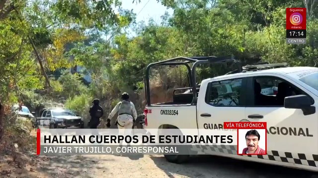 ¿Encuentran los cuerpos de tres estudiantes desaparecidos en Acapulco, Guerrero?