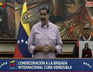 Pdte. Maduro: A los pueblos de Cuba y Venezuela nos mueve la fuerza de la solidaridad
