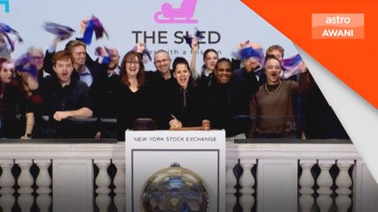 Wall Street hampir rekod tertinggi selepas Krismas