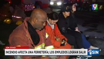 Explosión provoca incendio en ferretería | Emisión Estelar SIN