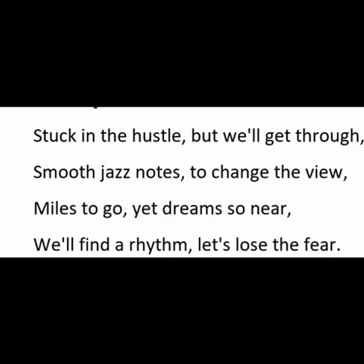 Rush Hour Serenade WIth Words -