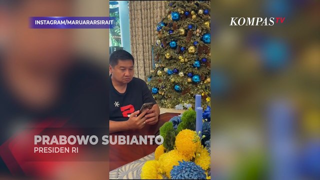 Presiden Prabowo Telepon Menteri PKP Maruarar Ucapkan Selamat Natal, Tanya soal Liburan