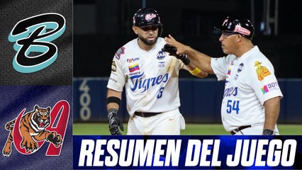 Resumen del juego Bravos de Margarita vs Tigres de Aragua | 26 de diciembre de 2025