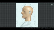 Flame: 3DS MAX Practice Polygon Modeling Head Model Video #35 (12-26-2025)