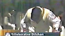 Faisal Iqbal ODI Debut Bowling vs Sri Lanka 3rd ODI at Lahore, Feb 19 2000-1