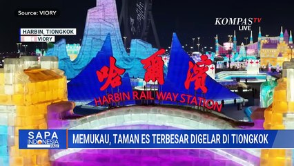 Festival Es Terbesar di Tiongkok, Harbin Ice and Snow World Suguhkan Lebih dari 2.000 Patung Es