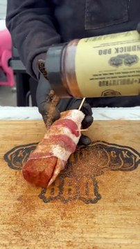 Smoked Pork Belly Lollipops #pork #porkbelly #lollipops