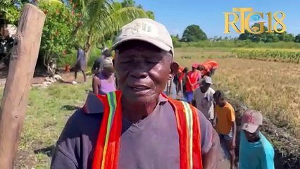 Ministè Agrikilti ak Pwòjè Taïwan demare yon seri travay nan plèn Torbeck ak komin Okay.