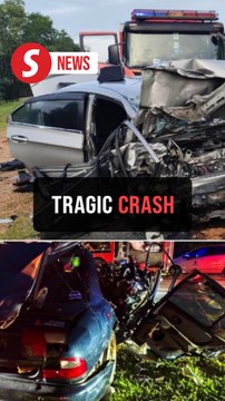 Two youths die in three-car crash on Senai-Desaru Expressway