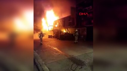 İstanbul'daki yangında can pazarı: 1 ölü, 1 yaralı