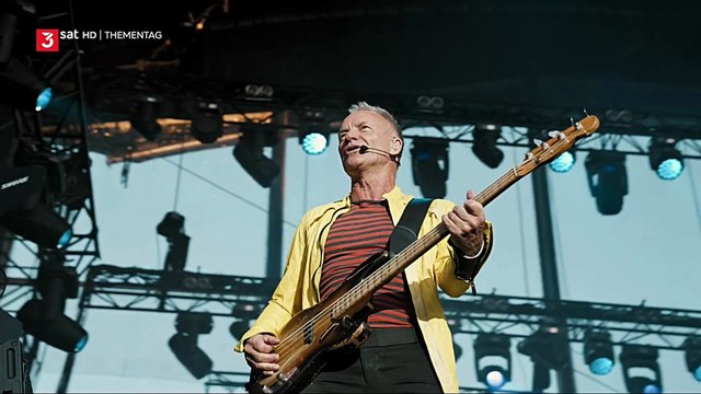 Message in a Bottle (The Police song) - Sting (live)