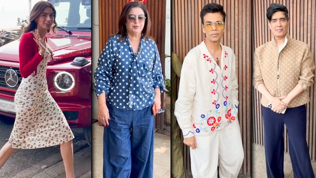 Farah Khan, Manish Malhotra, Khushi Kapoor, Karan Johar, Shweta Bachchan & More - Zoya Akhtar's Christmas Bash