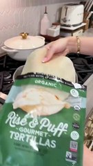 Asmr make breakfast with me 🤍☕️ egg & chicken sausage breakfast burrito & cinnamon iced latte!