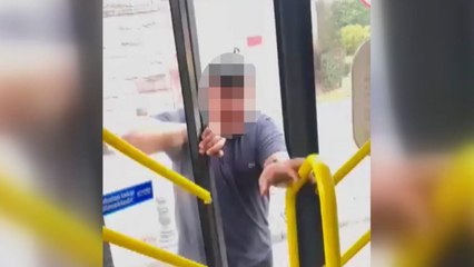 Ankara'da otobüs şoförünün darbedilmesi güvenlik kamerasında yansıdı: 3 şüpheli gözaltına alındı!