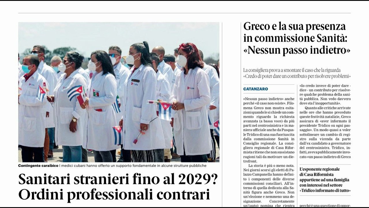 Rassegna stampa Calabria