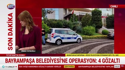 Bayrampaşa Belediyesi'ne operasyon: 4 gözaltı