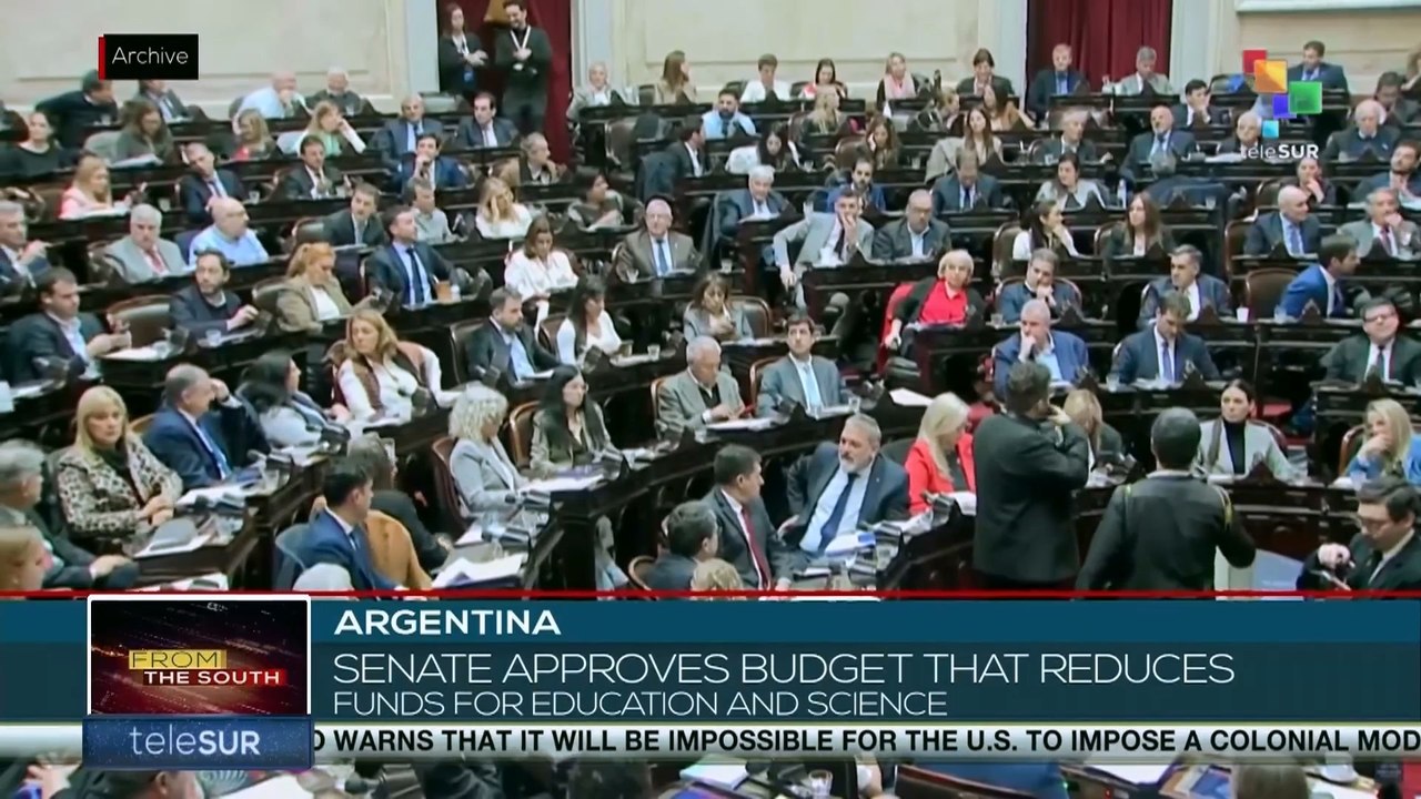 Argentina: Senate approves budget slashing funding for education and science