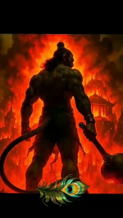 Ravan vs Hanuman Arm Wrestling | Strength Motivation | Spiritual Battle | Divine Power Awakening