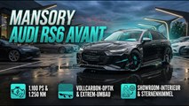 1.100 PS im Familienkombi: Audi RS6 Avant Mansory im Detail