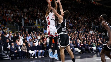 Virtus Bologna–Olympiacos: rimonta sfiorata, ma il finale sorride ai greci: gli highlights