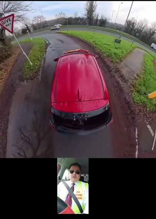 Joining dual carriageway from slip road in St Albans test route