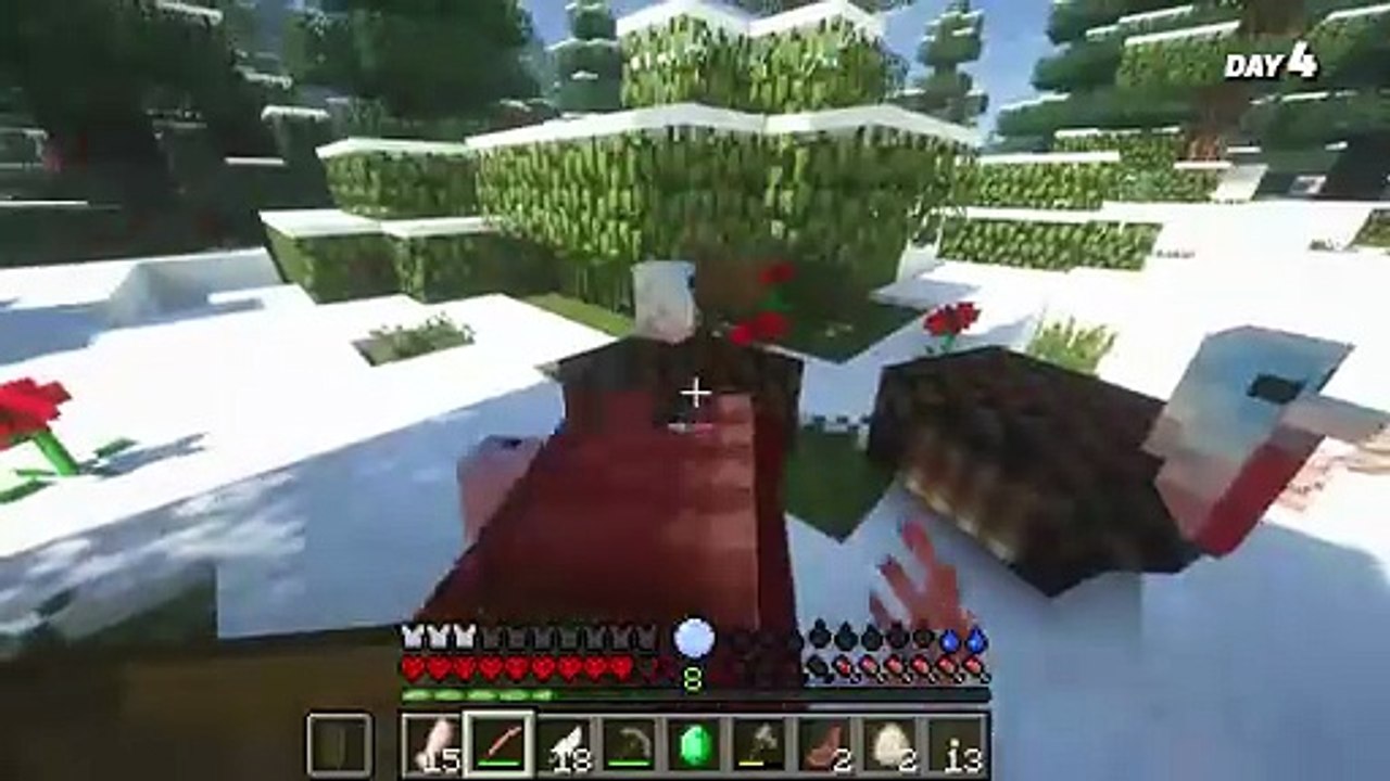 I Spent 100 Days in the Arctic in Minecraft and Here's What Happened
