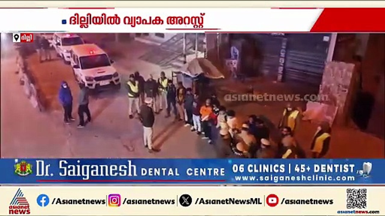 ദില്ലിയിൽ ​ഗുണ്ടാ സംഘങ്ങൾക്കെതിരെ വ്യാപക പരിശോധ...
