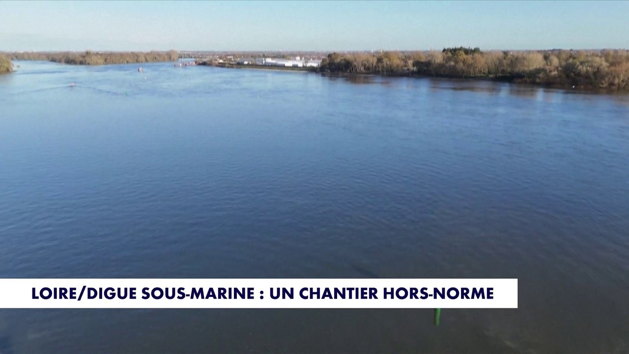 Digue sous-marine : un chantier hors-norme sur la Loire