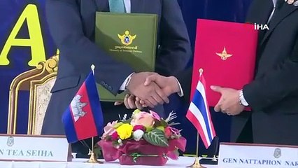 Tayland ile Kamboçya arasında ateşkes imzalandı