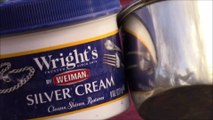 Polishing Sterling Silver with Wrights Silver Cream