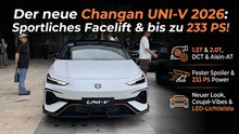 2026 Changan UNI-V Facelift: Design, Motoren & Ausstattung im Überblick