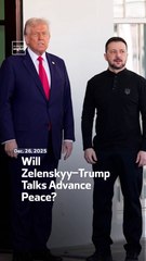Will Zelenskyy–Trump Talks Advance Peace?