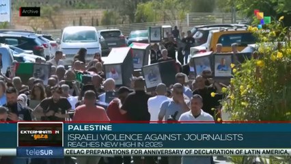 Palestine: Israeli violence against journalists reaches new high in 2025