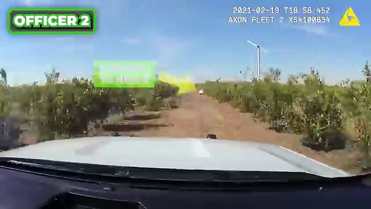 California Officer Screams for Help During Ambush