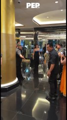 Maoui David arrives at Dusit Thani for the 51st MMFF Gabi ng Parangal | PEP Coverage